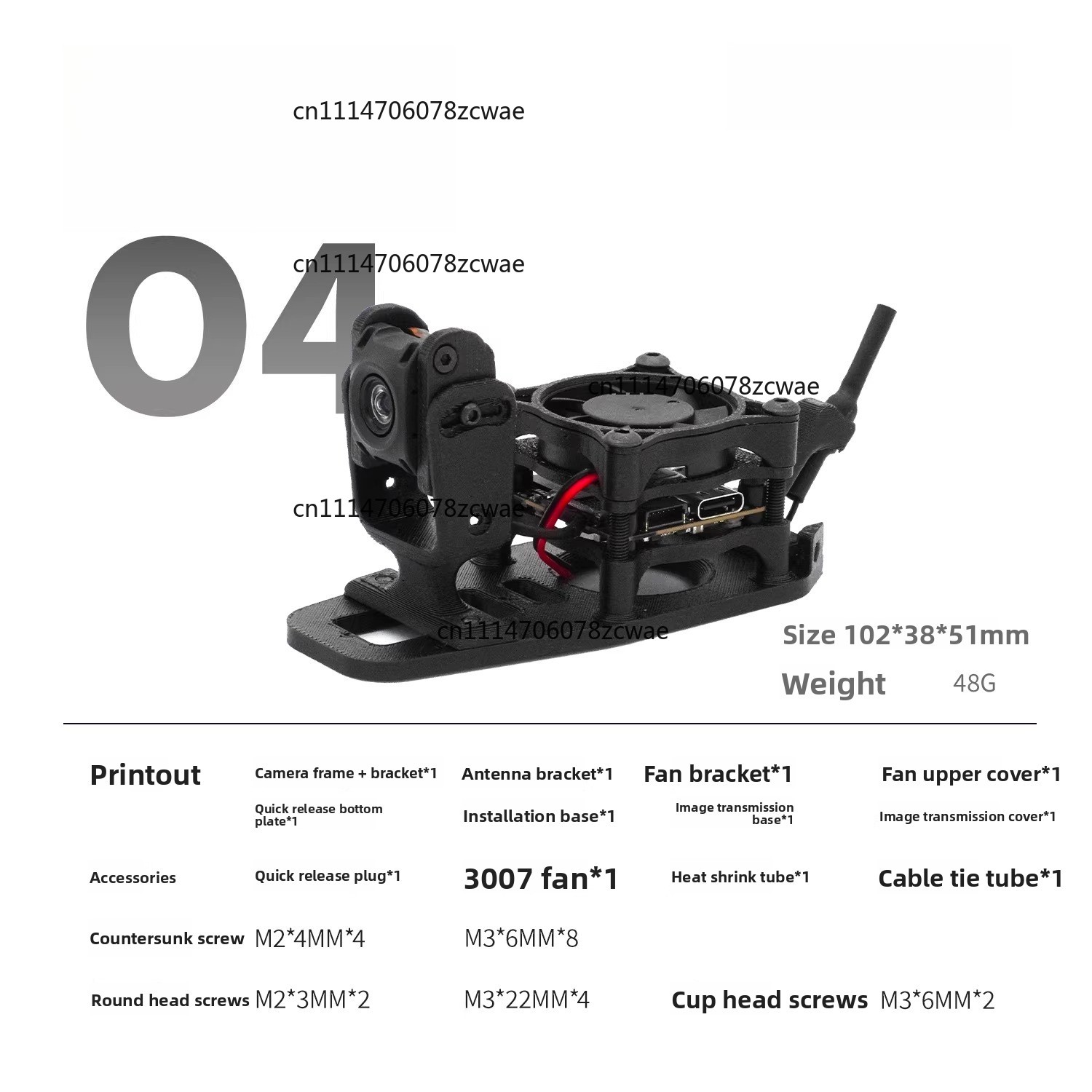 Soporte de Liberación Rápida Z - Drone Kit Racing reseña y precio